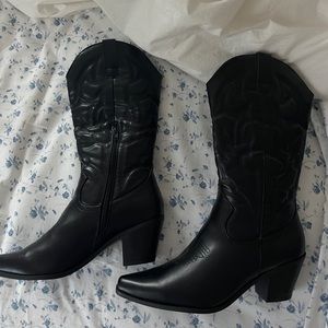 Justfab cowboy boots